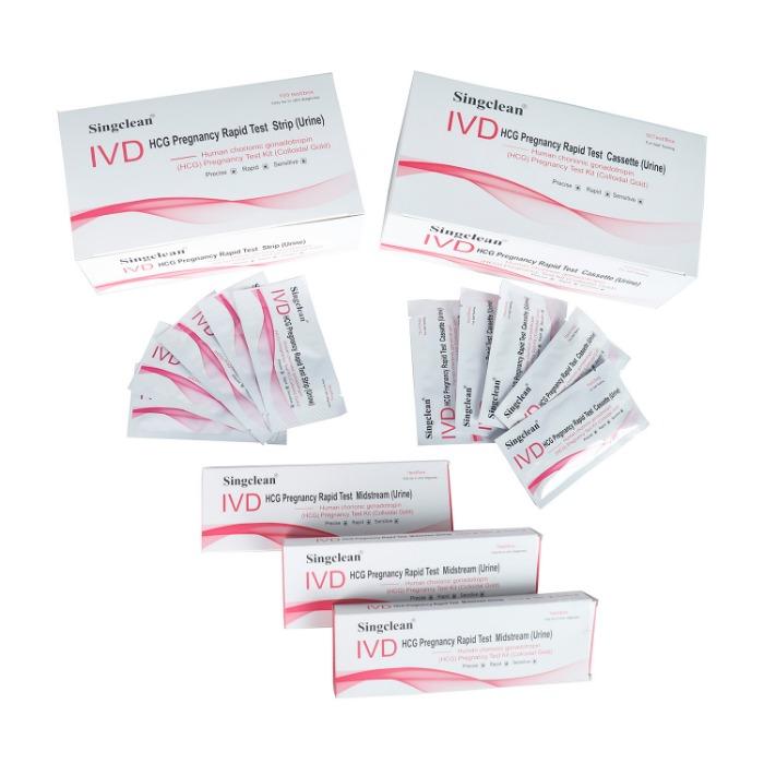 Kit de test de sarcină Singclean HCG
