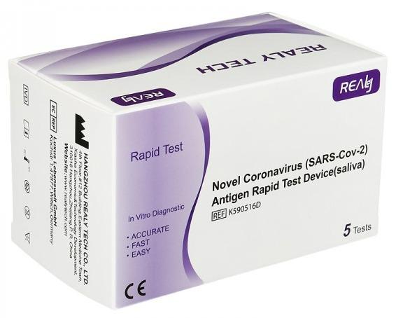 Test Rapid Saliva Antigen COVID-19 REALY TECH