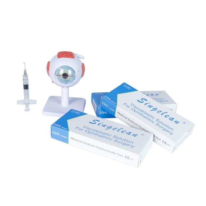 Gel de hialuronat de sodiu Singclean® Medical pentru oftalmo