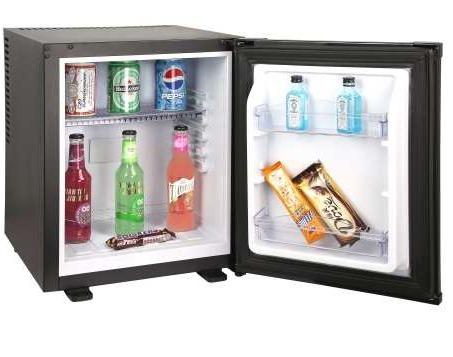 Minibaruri frigorifice pentru camera de hotel.