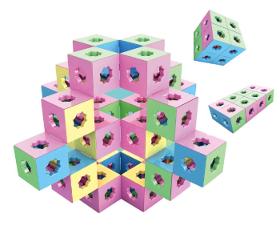 Silicone Cube Blocks Fidget Toys