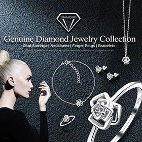 Colectie de bijuterii cu diamante