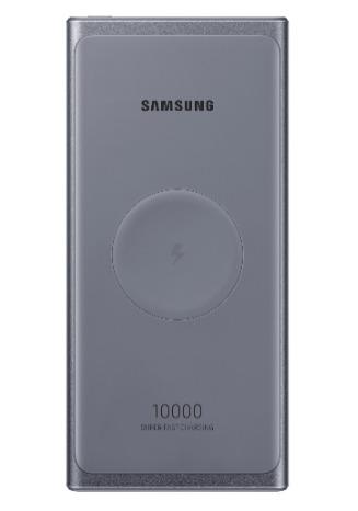 Acumulator extern wireless Samsung, 2 x USB Type C, 10000 mA