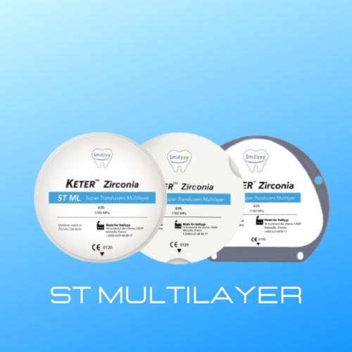 disc din zirconiu ST Multilayer