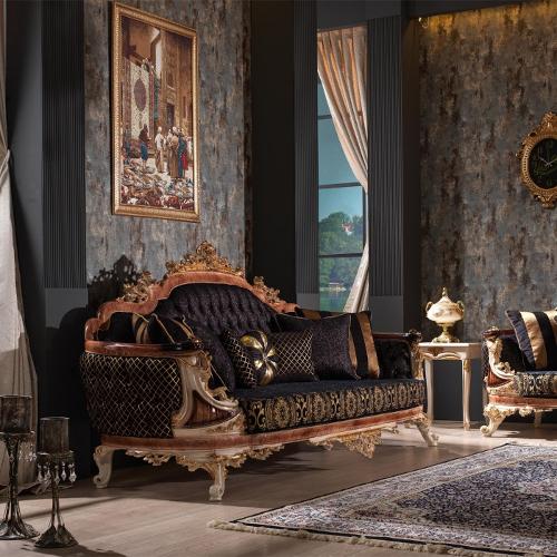 Design modern Tufted Fabric Sofa Velvet Living Room Canapele