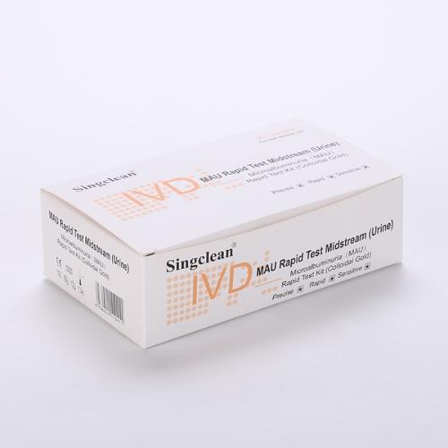 Kit de testare rapidă Microalbuminuria (MAU) Omolo