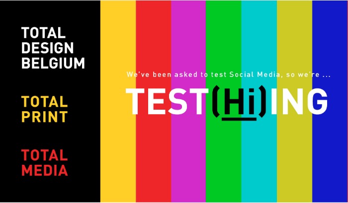 Total Design Belgium is testing Social Media For You